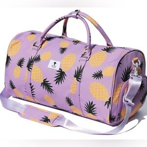 Weekender pineapple duffle bag